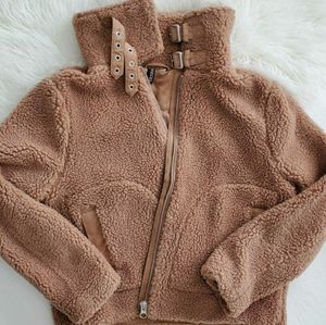 H&M Divided women's pile jacket